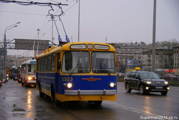Парад троллейбусов