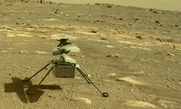 NASA отложило полет своего вертолета Ingenuity на Марсе