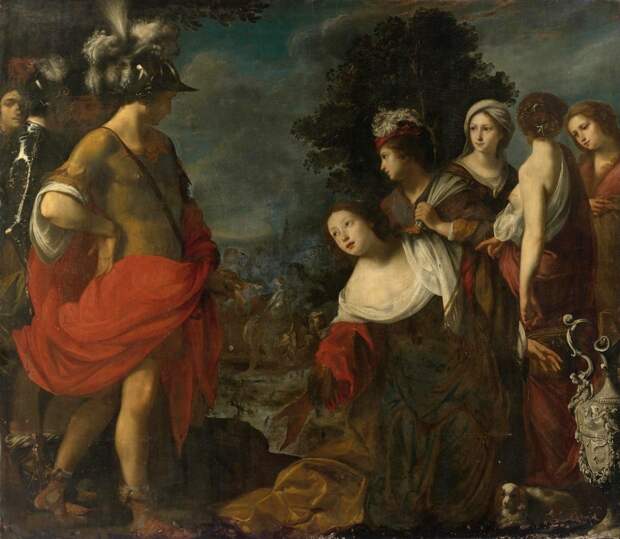 Авигея перед Давидом (Abigail before David)_201.3 х 232.1_х.,м._Частное собрание.jpg Авигея перед Давидом (Abigail before David)_201.3 х 232.1_х.,м._Частное собрание.jpg