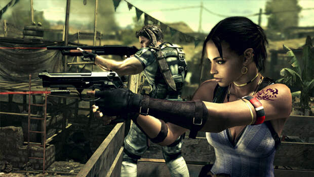 Шева Аломар, появившаяся в 5-й серии Resident Evil