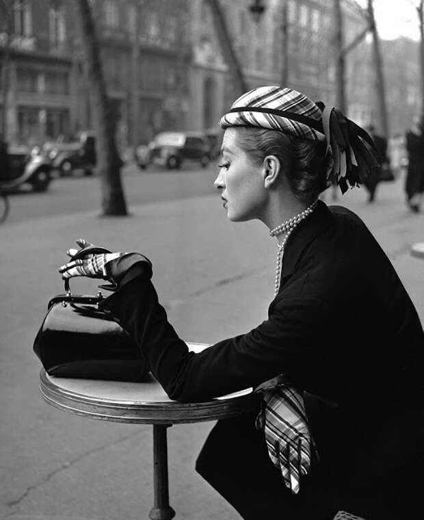 20 винтажных черно-белых фэшн-фотографий 1950-х годов