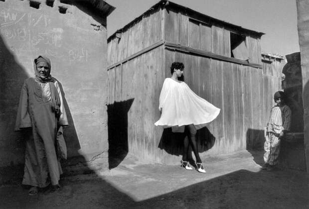 Модная съёмка в Каире, Египет, 1989 