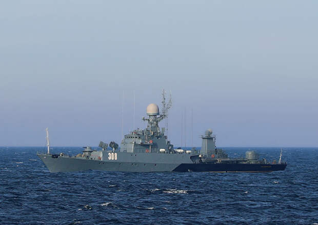 Корабли Балтийского флота отработали задачи по уничтожению подводной лодки условного противника