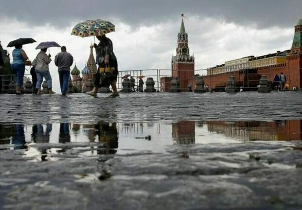 К следующим выходным погода в Москве испортится