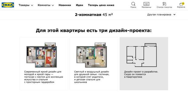 IKEA создала библиотеку проектов для «хрущевок»