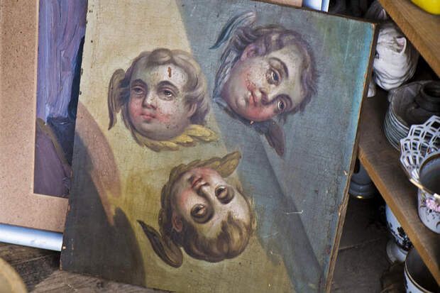 Прогулка по блошиному рынку в Москве