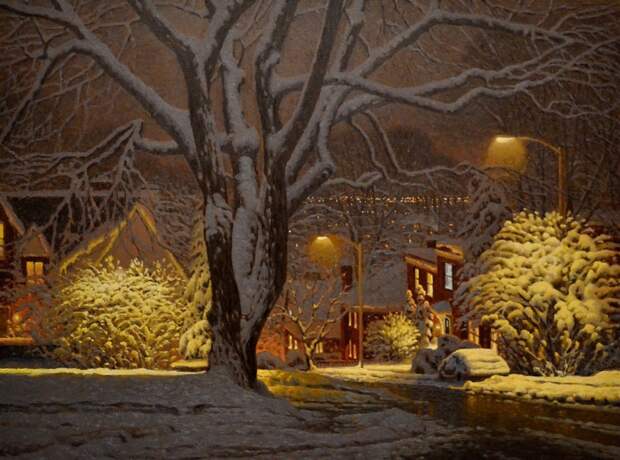 Рождественская сказка от канадского художника Ричарда Савойи (Richard Savoie)