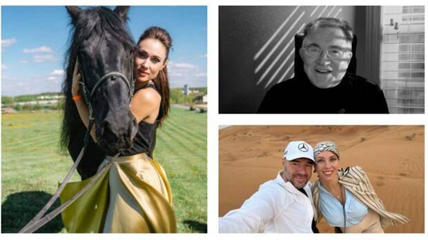 Елена Товстик (слева), Дмитрий Дибров (справа вверху), Роман Товстик и Полина Диброва (справа внизу) / Фото: социальные сети