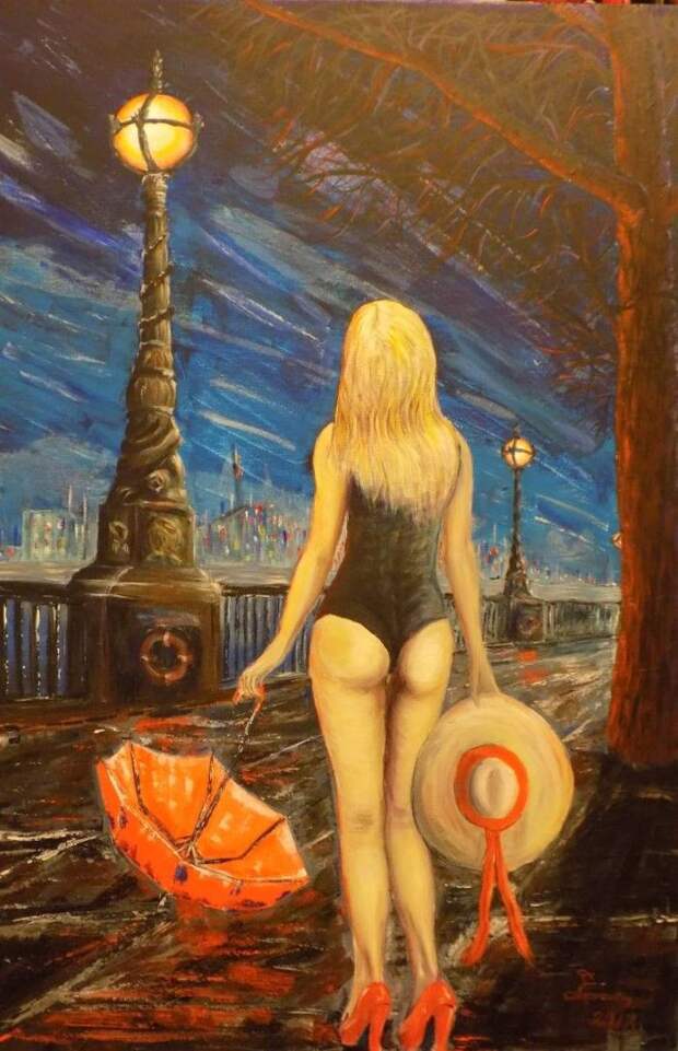 Искаженное отражение. Британский художник. Nick Ercsei Искаженное отражение. Британский художник. Nick Ercsei