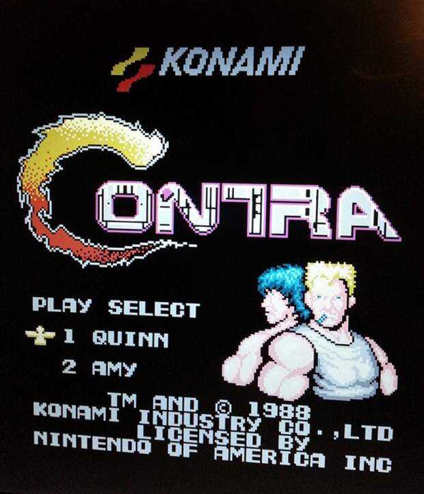 Модифицированная заставка игры Contra. Источник фото: 24gadget.ru Модифицированная заставка игры Contra. Источник фото: 24gadget.ru