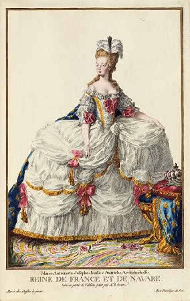 Платье Марии Антуанетты