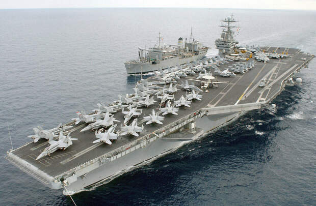 Авианосец ВМС США. Источник изображения: