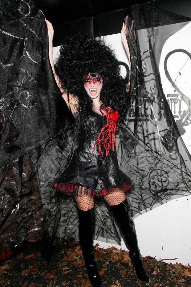 Вампирша (2005) Хэллоуин. костюм, косплей, красота, праздник, хайди клум