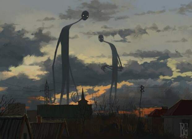 15 иллюстраций, которые будто из самых жутких ночных кошмаров