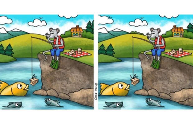 Найдите 11 отличий за 47 секунд: тест для самого внимательного мозга