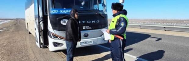 Какую работу провели с водителями автобусов в Мангистау