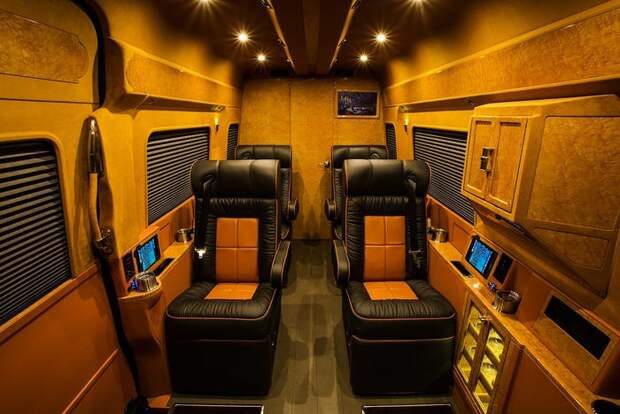 Пуленепробиваемый Mercedes Sprinter от компании Lexani Motorcars