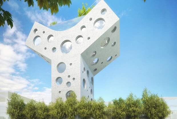 Архитекторский проект фирм MVRDV совместно с KAI Architects и c Envision Engineering Consultants.