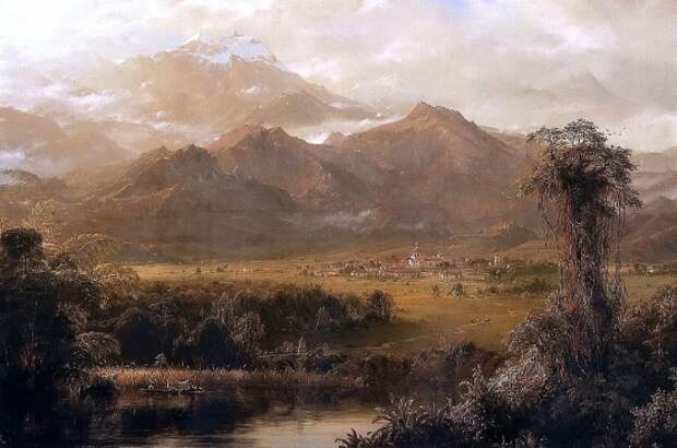художник Фредерик Эдвин Чёрч (Frederic Edwin Church) картины – 23