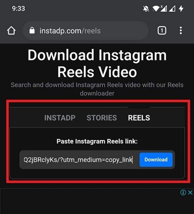 Download Instagram Reels Instadp