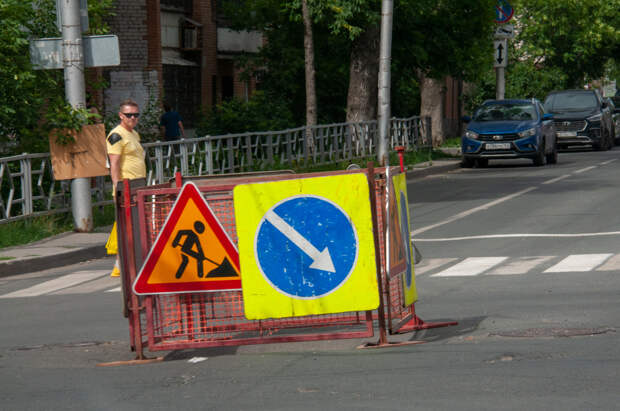 В Самаре ограничение движения по ул. Донской продлено до 21 июля 2024