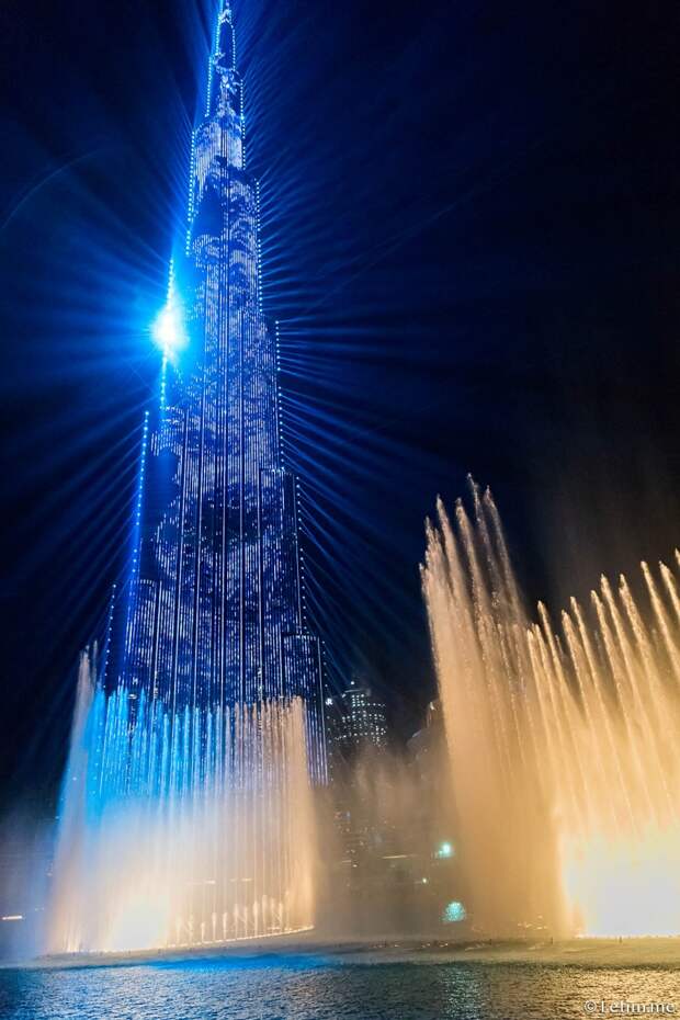 Световое шоу в Дубае Light Up 2018
