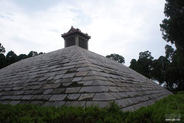 Shaohao Tomb пирамида в Китае