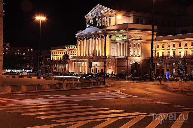 Варшава в вечернем свете / Фото из Польши