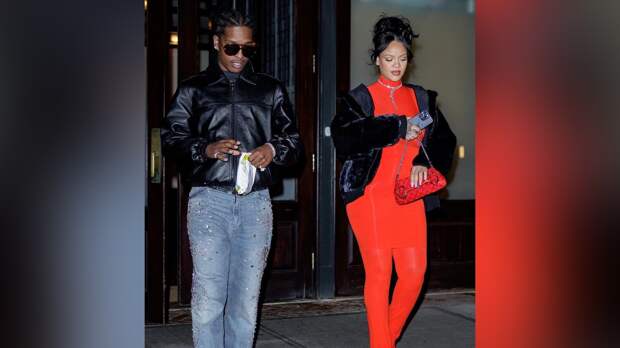 Рианна и A$AP Rocky впервые вышли на публику после обстрела дома