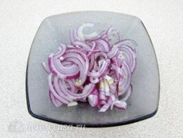 Салат из морской капусты с сайрой: фото к шагу 1