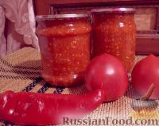 Фото к рецепту: Аджика с баклажанами Фото к рецепту: Аджика с баклажанами