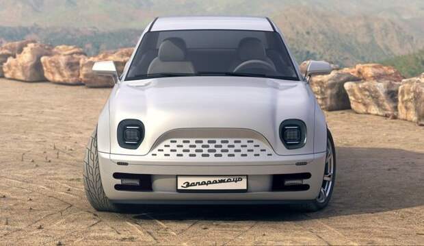 Концептуальная модель нового «Запорожца» от молодого дизайнера авто, фото