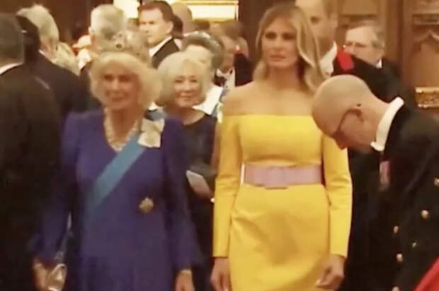 Камилла отказалась от подарка Мелании Трамп после визита в США