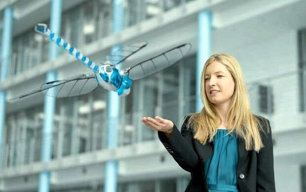 Роботизированная стрекоза BioniCopter