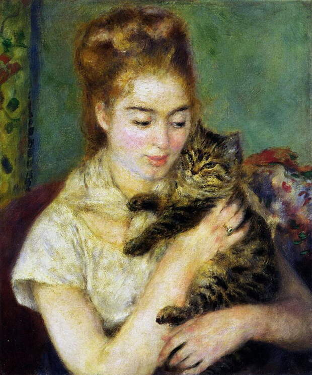 renoir-woman-with-a-cat (581x700, 147Kb)