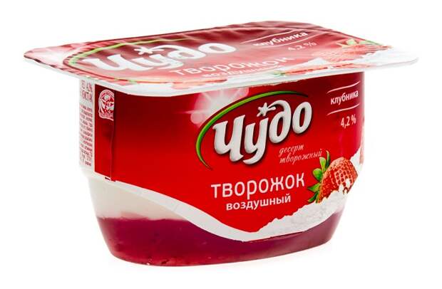 В составе "Чудо-творожка В составе "Чудо-творожка
