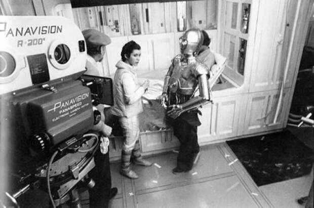 Фотографии со съёмок Star Wars (38 шт)