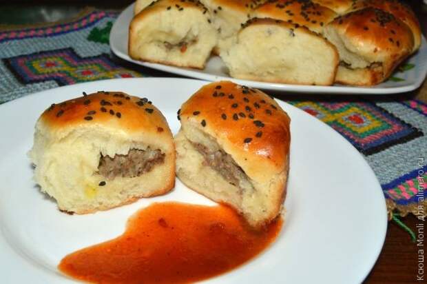 пирожки с мясом пирожки с мясом