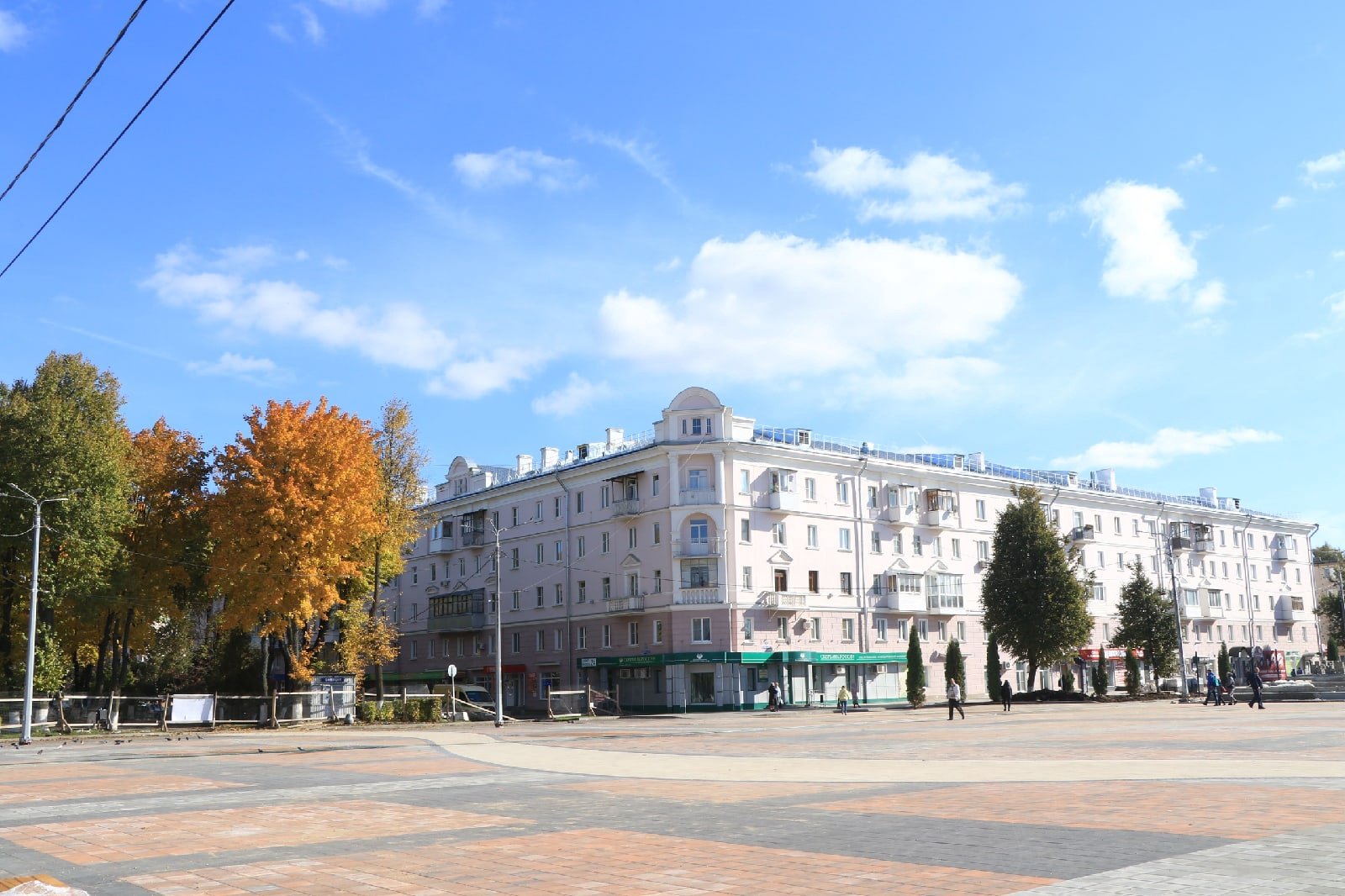 Центральная площадь Новомосковска стала одним из лучших проектов по благоустройству