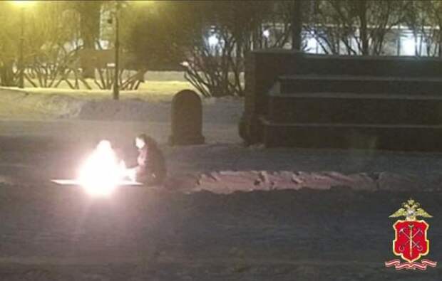 В Петербурге задержан подозреваемый в тушении Вечного огня на Марсовом поле