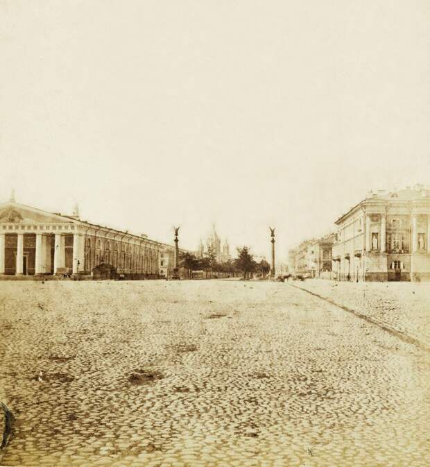 1860-е.  Конногвардейский бульвар