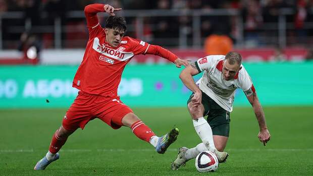 ФК «Спартак» обыграл «Локомотив» со счетом 3:1 в матче Кубка России
