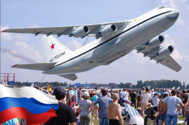Доброе утро, товарищи! Специалисты из Жуковского - совсем недавно собрали аэродинамическую модель, будущего тяжёлого транспортного самолёта, который, пока получил неофициальное название «Слон».-4