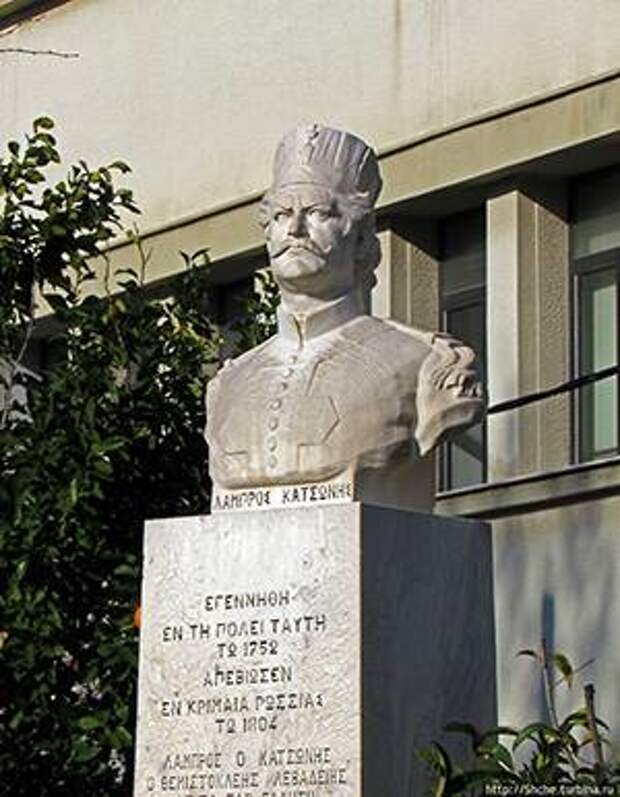 История Ламброса Кацониса, русского корсара. Полковник и король Спарты