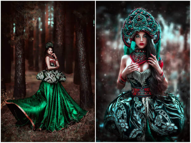 Фотография: Лесные принцессы и русалки