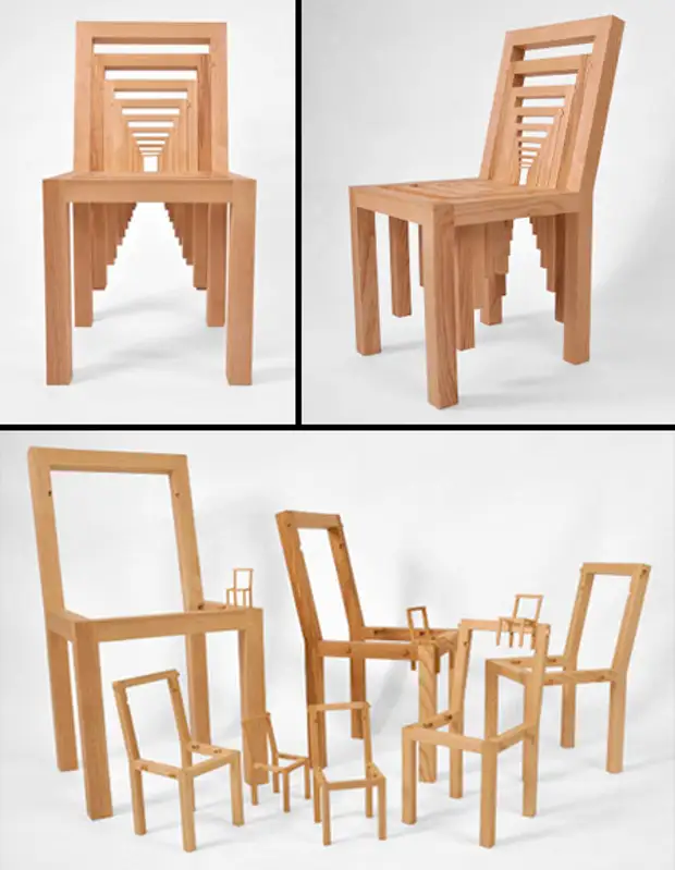 Its a chair. Креативные стулья. Необычные стулья своими руками. Креативные стулья из дерева. Стул креатив.