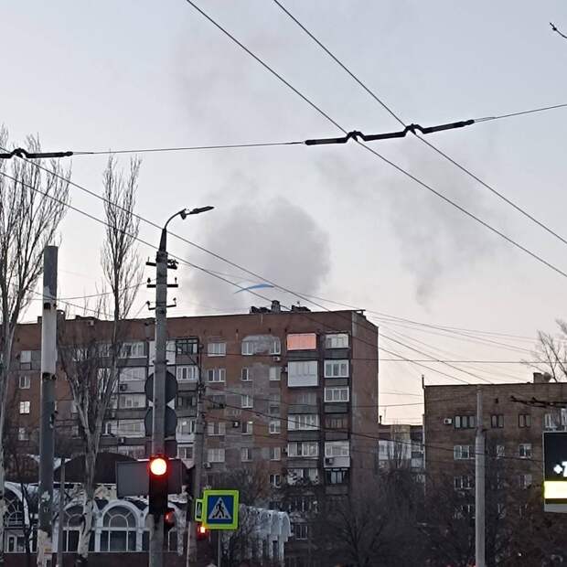 Что-то горит в районе цирка