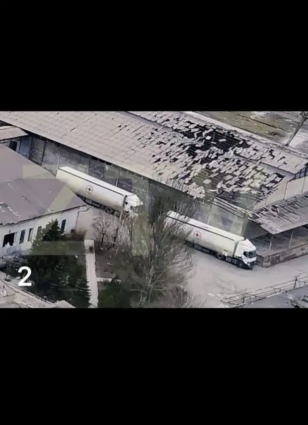 Оккупанты украли фуры