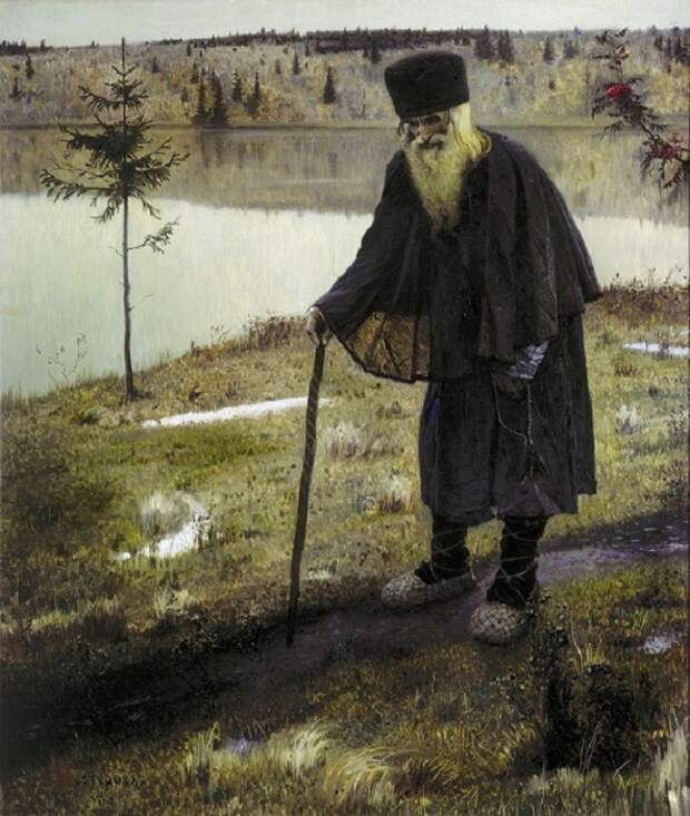 Михаил Нестеров - «Пустынник», 1888 Михаил Нестеров - «Пустынник», 1888
