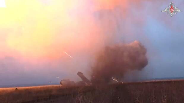 Тульский расчёт «Ураган» поразил огневые средства ВСУ в районе Добропольского